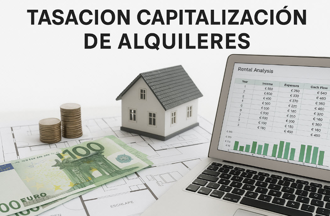 tasación capitalización de alquileres