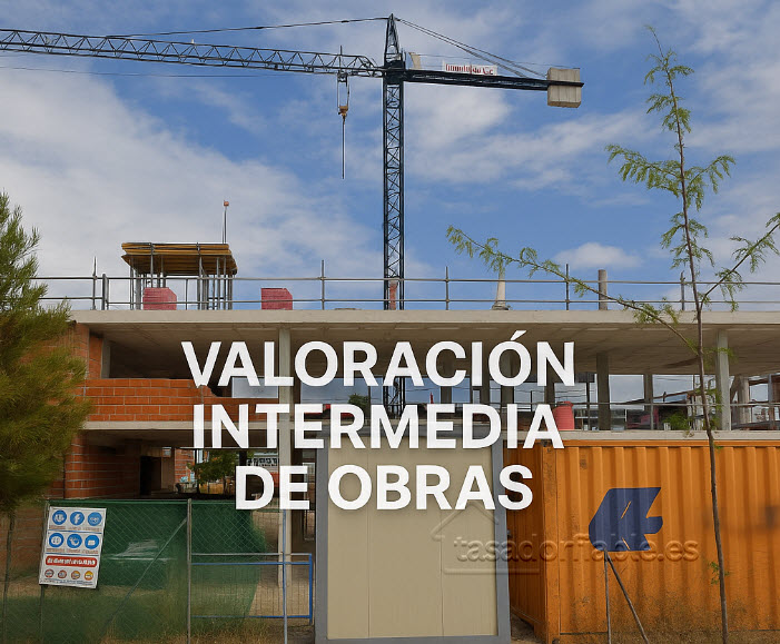 valoración intermedia de obras