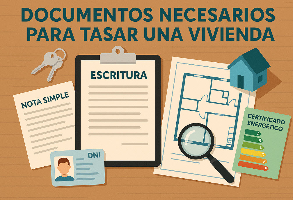 Documentos necesarios para tasar una vivienda