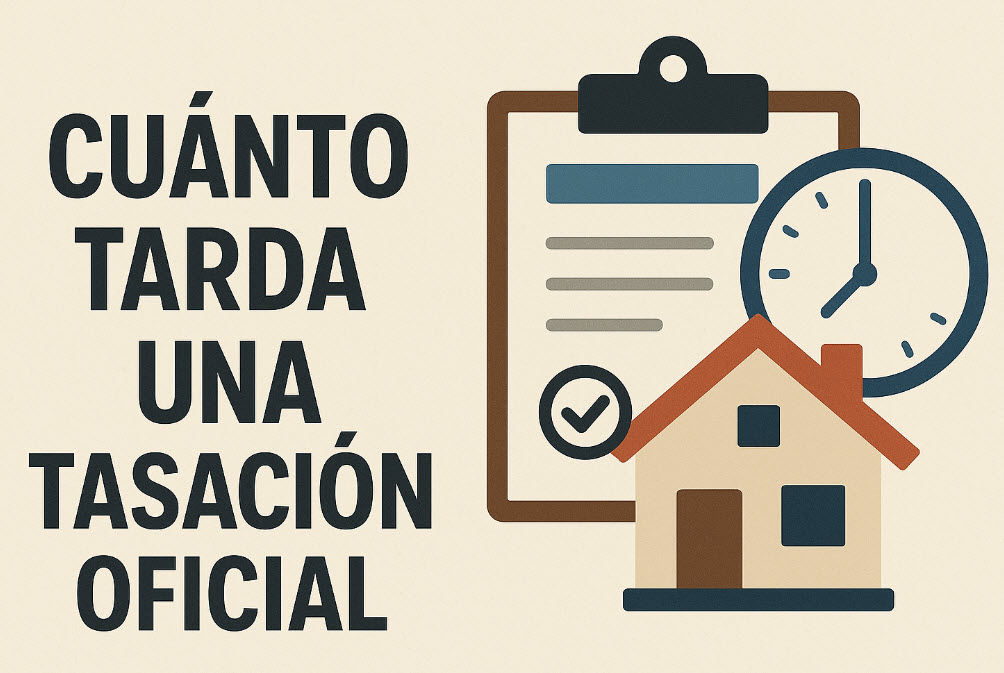 cuanto tarda una tasación oficial