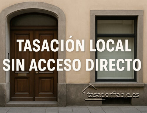 Tasación Local comercial sin acceso directo: cómo se valora