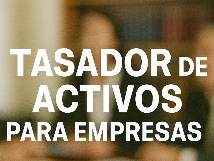 tasador activos para sociedades patrimoniales