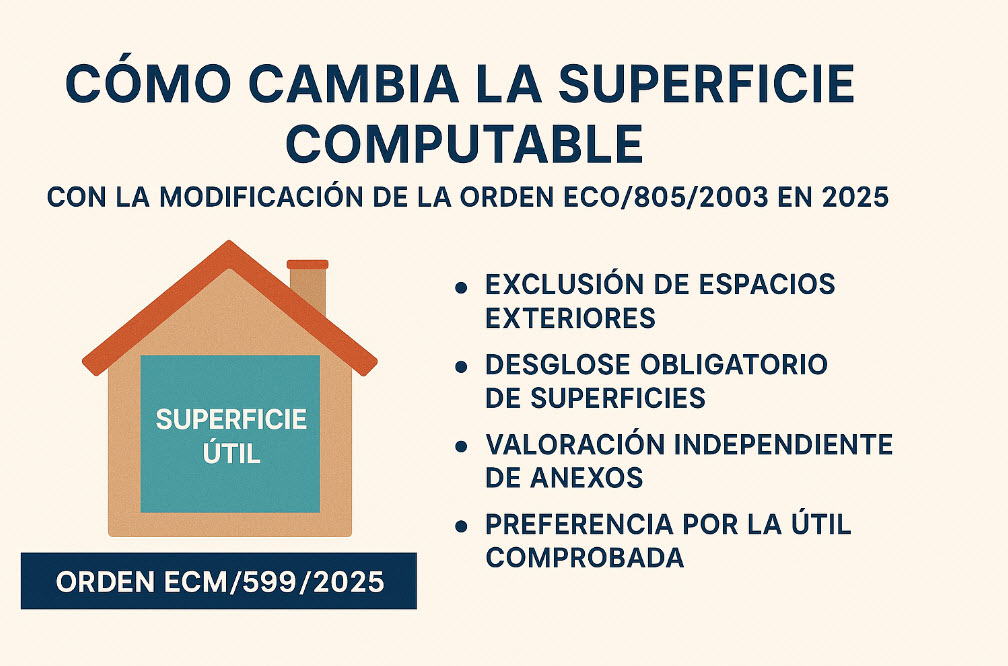 superficie computable Orden ECM/599/2025
