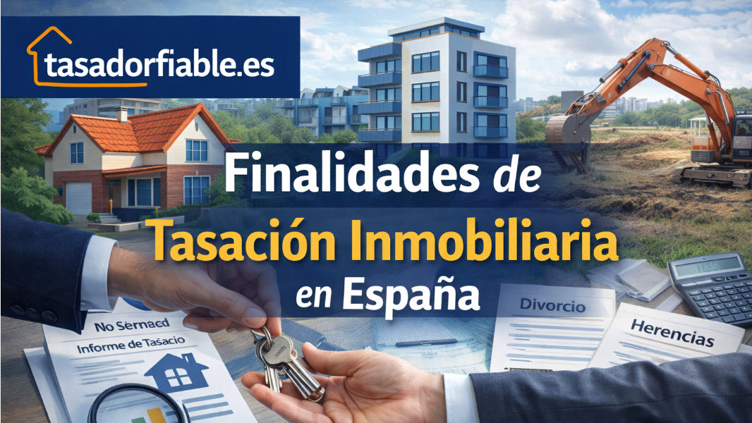 finalidades tasacion inmobiliaria
